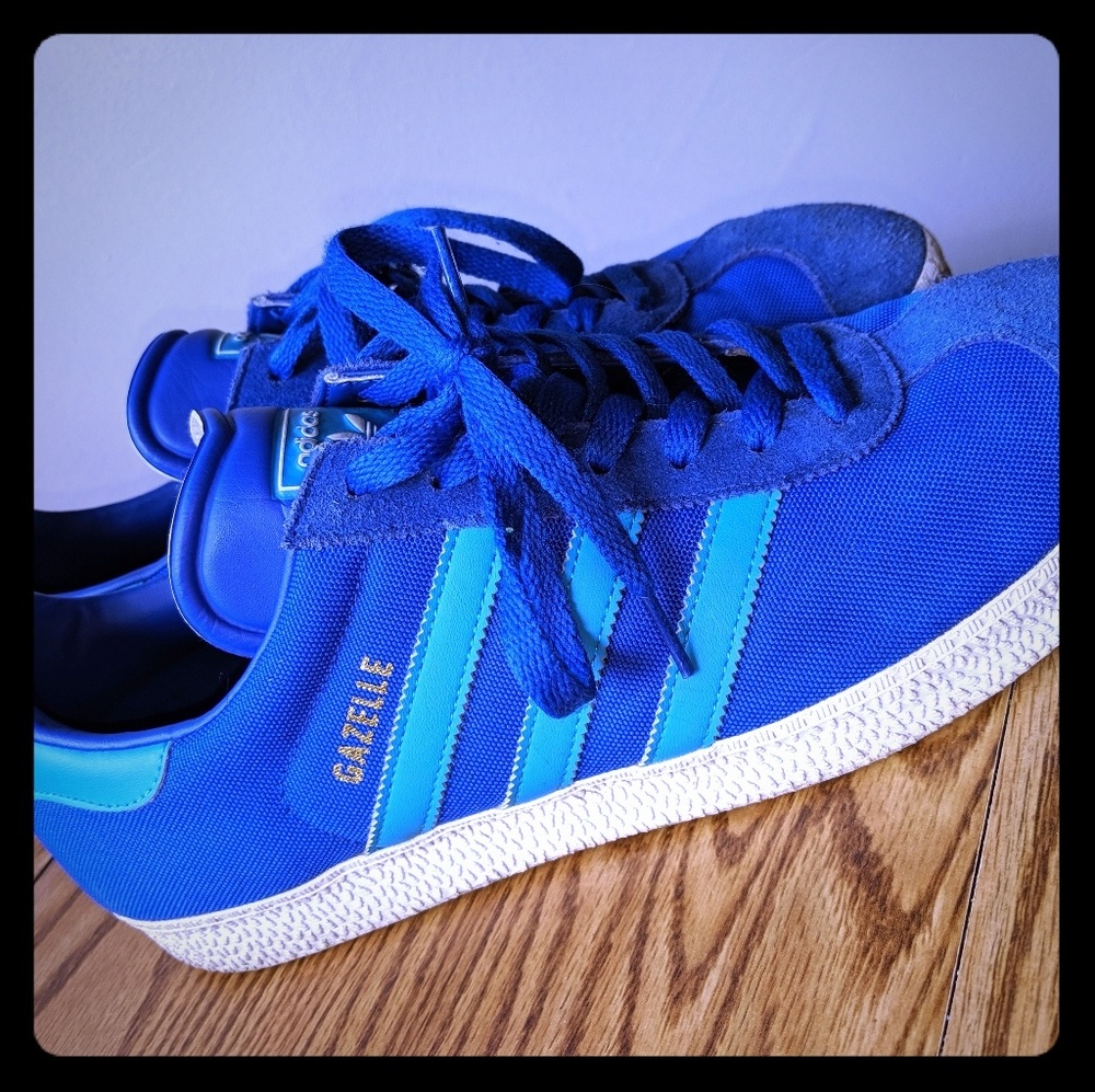 Adidas Gazelle, blue/blue